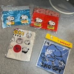 （新品）スヌーピー・グッズ（4点セット）