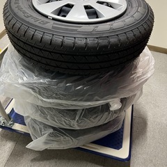 エブリイDA17V JOIN 2024年製 純正 タイヤホイール4本 新車外し