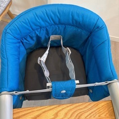 ベビーチェア　イングリッシーナ　ブルー　携帯　持ち運び　簡易の画像