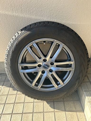 スタッドレスタイヤ4本　ホイール付き　225/65R17