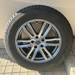 スタッドレスタイヤ4本　ホイール付き　225/65R17