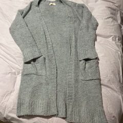 ボア　カーディガンの画像