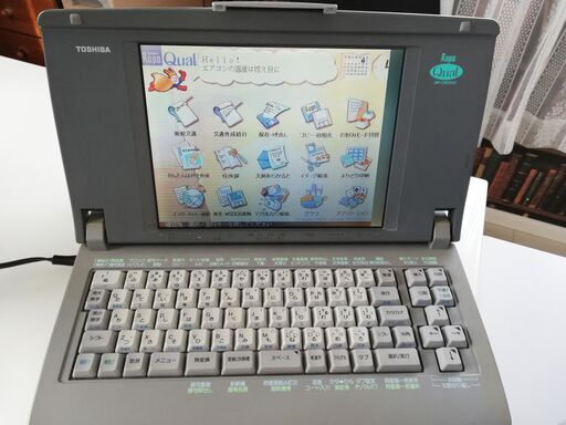 東芝　カラーワープロ　ルポ Rupo Qual JW-C660MS(中古品)