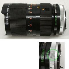 動作未確認 カメラレンズ キャノン ZOOM FD 35-70mm F/2.8-3.5　S.S.C.　昭和レトロ ズーム Canon ☆ PayPay(ペイペイ)決済可能 ☆ 札幌市 豊平区 平岸 平岸店の画像