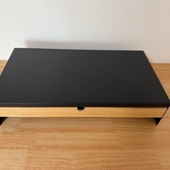 IKEA　モニタースタンド引き出し付きの画像