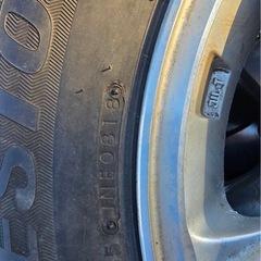 キャラバン　スタッドレス　195/80r15 4本の画像