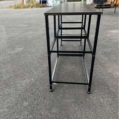 木製　棚　台の画像