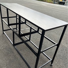 木製　棚　台の画像