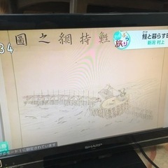 【決まりました】液晶カラーテレビ　シャープ　LC-22K7   2012年製の画像