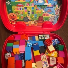 アンパンマン ブロックセットの画像