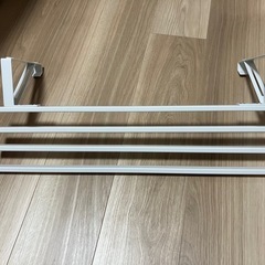 山崎実業　浴室扉タオル掛け上バスタオルハンガー　