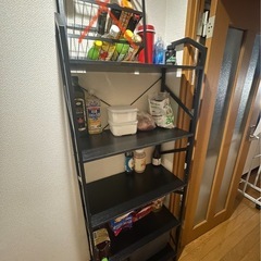 (必見)簡単組み立ての5段の棚差し上げます