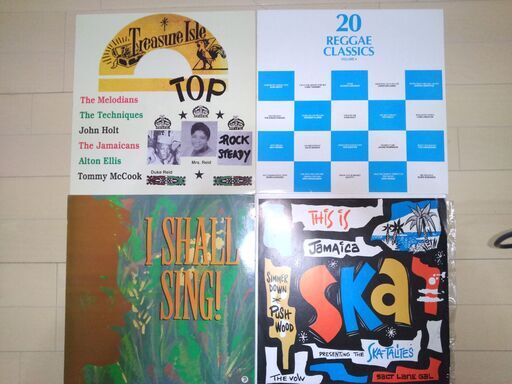 LPレコード４枚　20reggaeClassics・女性ｱｿｰﾄ・SKAｱｿｰﾄ・Rocksteayｱｿｰﾄジャケット共大変綺麗 ロックステディ　レゲエ  SKA