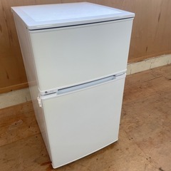 121803 ユーイング2ドア冷蔵庫90L2017年製 