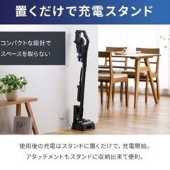 新品　掃除機　充電式スティッククリーナーの画像