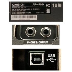 【取引中】CASIO 電子ピアノ AP-470BK【無料配送可能】の画像