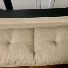 値下げ中！ ローソファー 座椅子 ベッド 3way  幅広100cm  簡易ソファベッドの画像