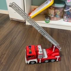 12月24日まで　ハシゴ消防車のおもちゃの画像