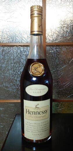 ブランデー　ヘネシー　Hennessy　VSOP　コニャック　古酒