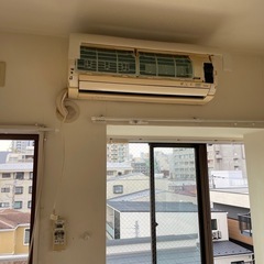 【終了】東芝エアコンと室外機セット　2005年製　