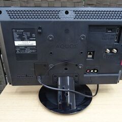 【恵庭】シャープ　19インチLED液晶テレビ　2T-C19AD　19年製　リモコン付　美品