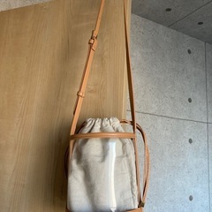 UNITED ARROWS　バケツ型ショルダーバッグの画像