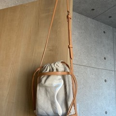 UNITED ARROWS　バケツ型ショルダーバッグ