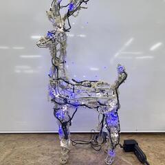 ドウシシャ イルミネーション 鹿 メロディ付き ピカピカ ライト クリスマス 冬季 インテリアの画像