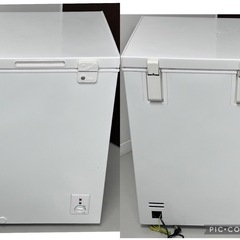 【美品】　冷凍庫 家庭用 小型 99L ノンフロン チェストフリ...