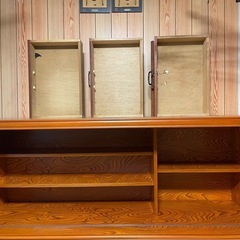 【引取可能な方限定】昭和レトロ和棚の画像