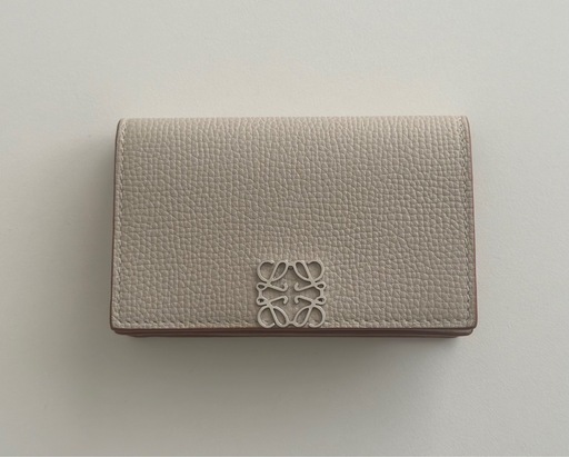 【美品】ロエベ　アナグラムビジネスカードホルダー