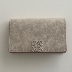 【美品】ロエベ　アナグラムビジネスカードホルダー