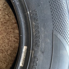 中古タイヤ175/80/15、ほぼ新品，2022年製