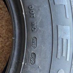 中古タイヤ175/80/15、ほぼ新品，2022年製の画像