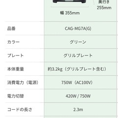 Aladdin　グラファイト ミニグリラーの画像