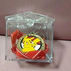 ピカチュウ 金メダル 鋼鉄製の画像