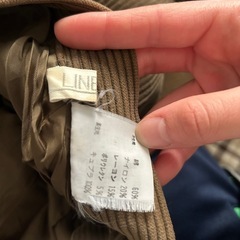 LINEAR リニアパンツ ブラウン　コーデュロイ生地の画像
