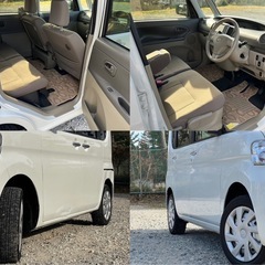 ‼️7万キロ‼️⭐️車検付⭐️ 乗って帰れます！ H24年車 タント Xリミテッド バックモニター パワースライドドアの画像