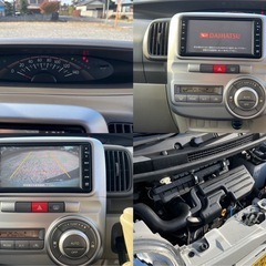 ‼️7万キロ‼️⭐️車検付⭐️ 乗って帰れます！ H24年車 タント Xリミテッド バックモニター パワースライドドアの画像