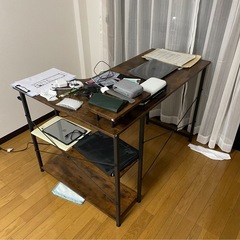 (必見)デスク(パソコン、勉強、学生)差し上げます