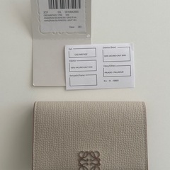 【美品】ロエベ　アナグラムビジネスカードホルダーの画像