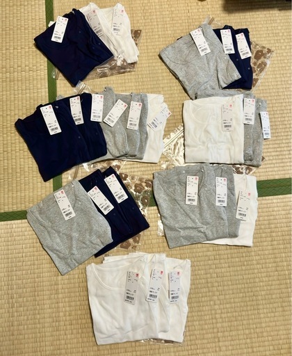 ユニクロ コットン マエアキ ボディスーツ 24枚セット