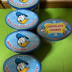 ディズニー チョコレートクランチ空き缶の画像