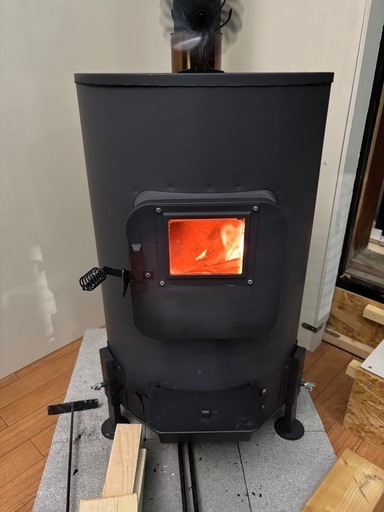 薪ストーブ　かまど