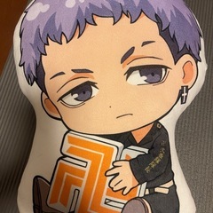東京リベンジャーズ　クッション　ぬいぐるみ　三ツ矢隆　抱き枕　