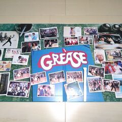 LPレコード２枚　映画ｻﾝﾄﾗ GREASE グリース　ジョントラボルタ　オリビアニュートンジョン　５０’ｓ名曲　ジャケット共綺麗の画像