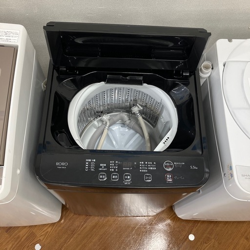 全自動洗濯機 RORO YWM-T55LK 2024年製 25,300円