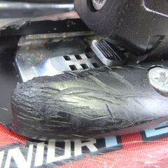 swallow 110cm ジュニアスキー MSX300 子供用 カービングスキー レッド系 SALOMON ビンディング付き板 スワロー☆ 札幌市 北区 屯田 の画像