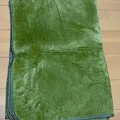 洗える　ラグ　マット　130×185cm グリーン　緑　値下げ可能　