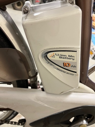 パナソニック リチウムビビ・NX BE-ENNX634T リチウム10AH 26インチ 3段 LED 茶色
